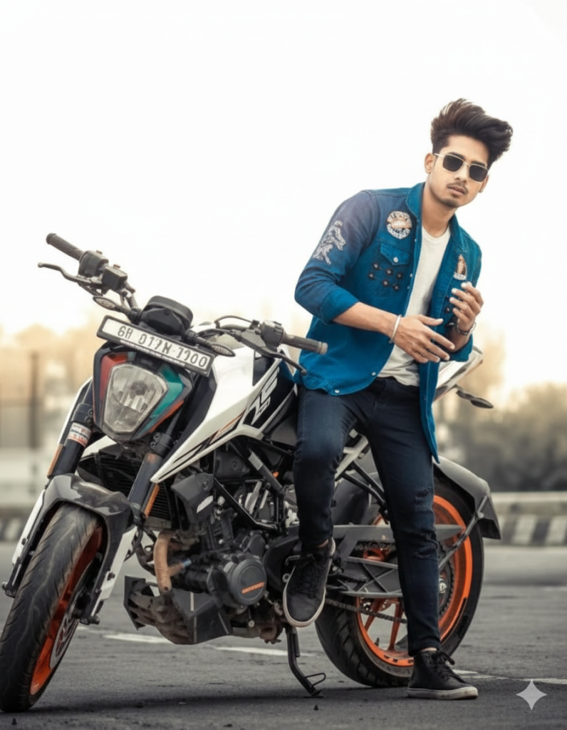 Stylish Bike Ai Image