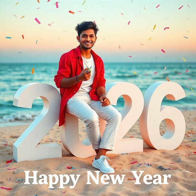 google gemini ai Photo prompt Happy New Year 2026